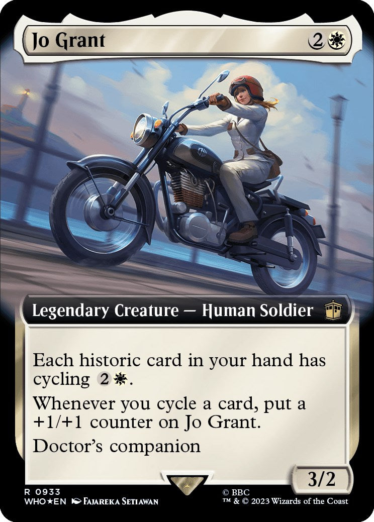 Jo Grant (Extended Art) (Surge Foil)