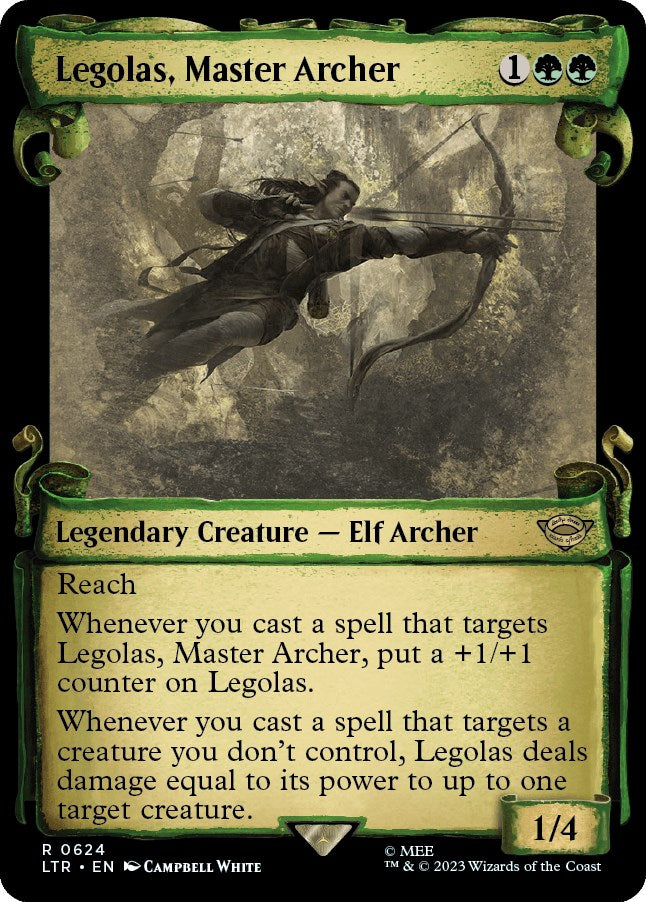 Legolas, Master Archer (Showcase Scrolls)