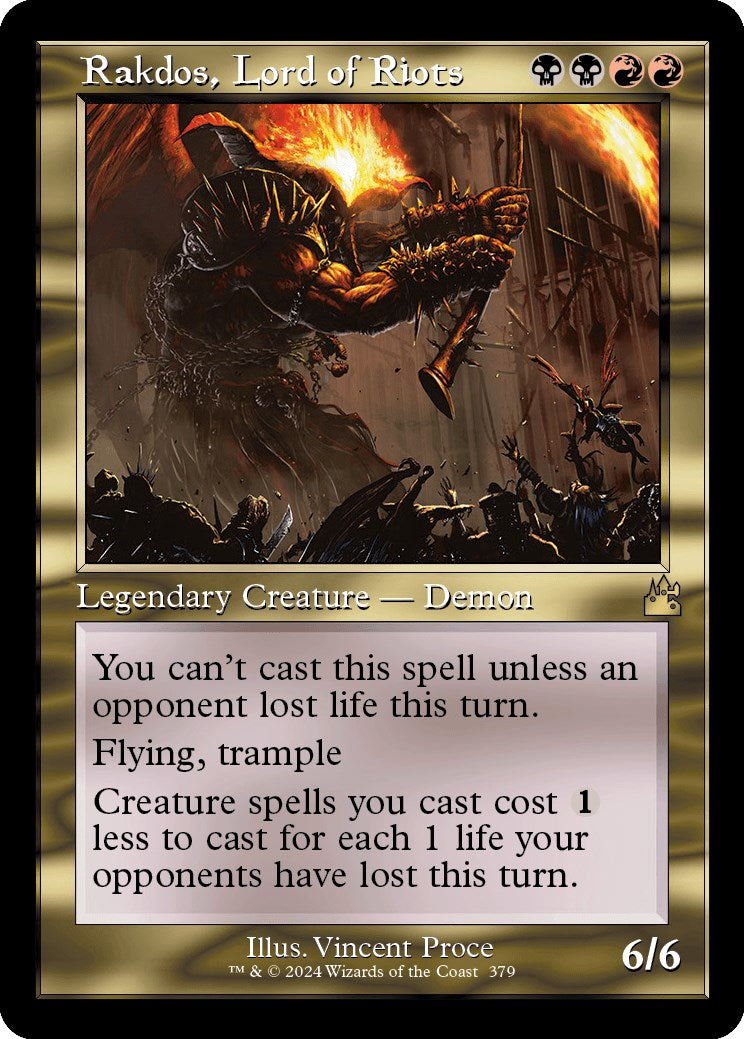 Rakdos, Lord of Riots (Retro Frame)