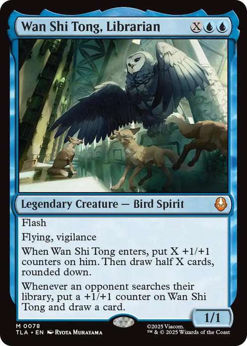 Wan Shi Tong, Librarian