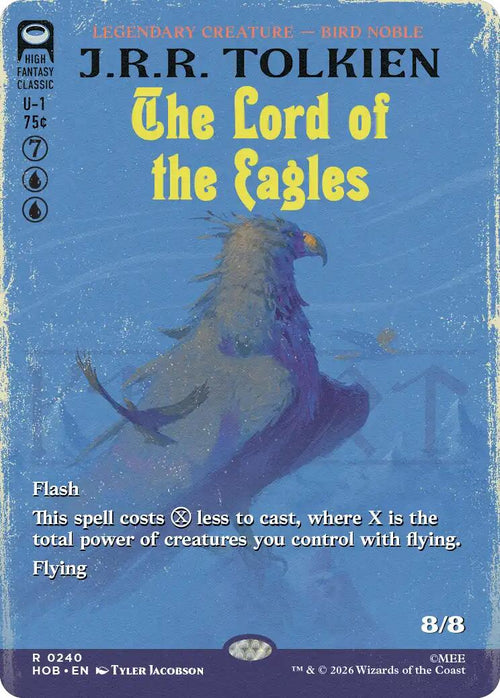 The Lord of the Eagles (Borderless)
