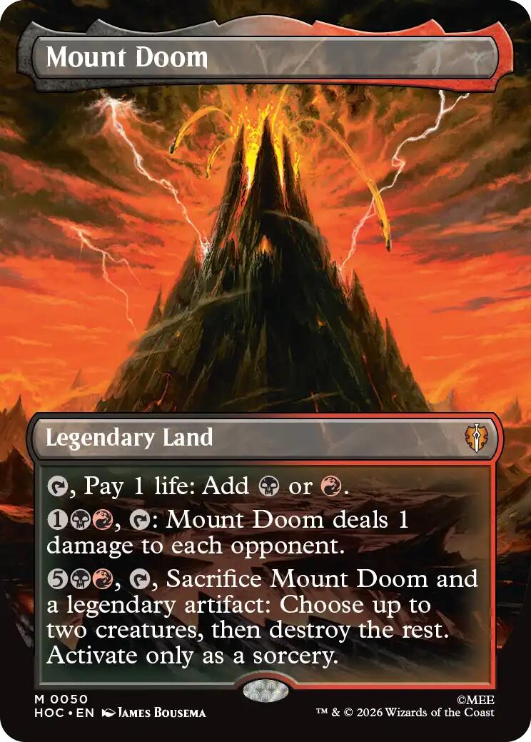 Mount Doom (Borderless)